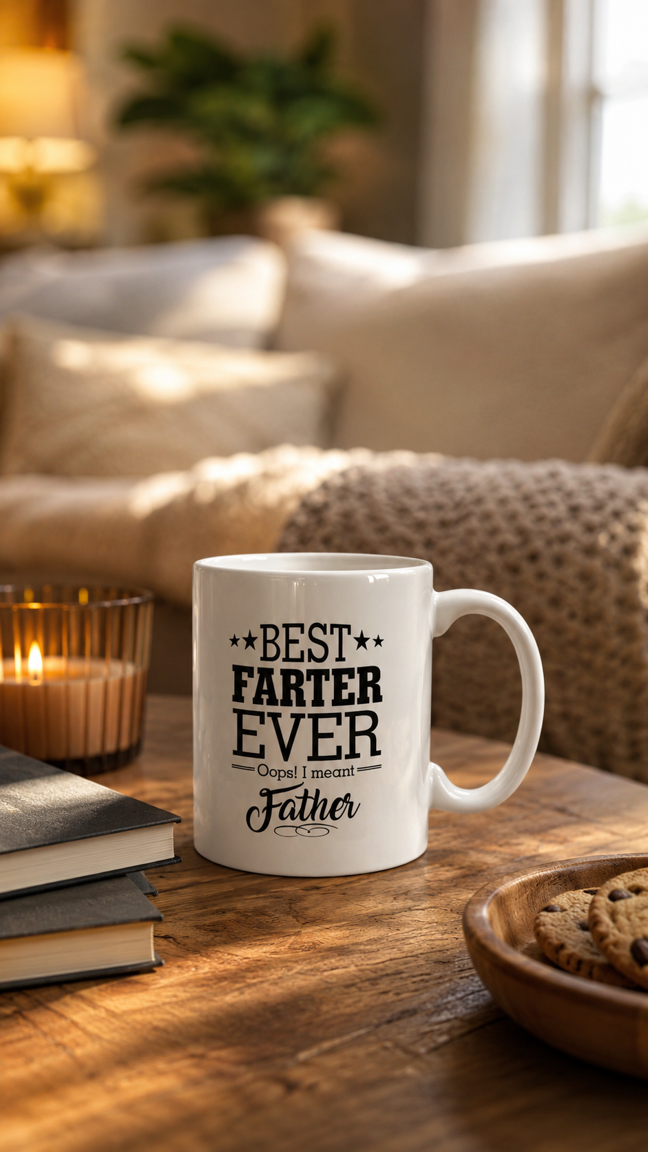 Best Farter Ever, Oops I Meant Father Mug