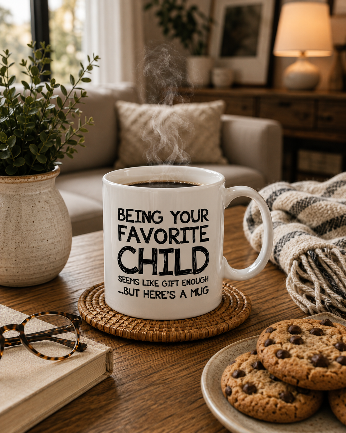 Being Your Favorite Child Seems Like Gift Enough Mug