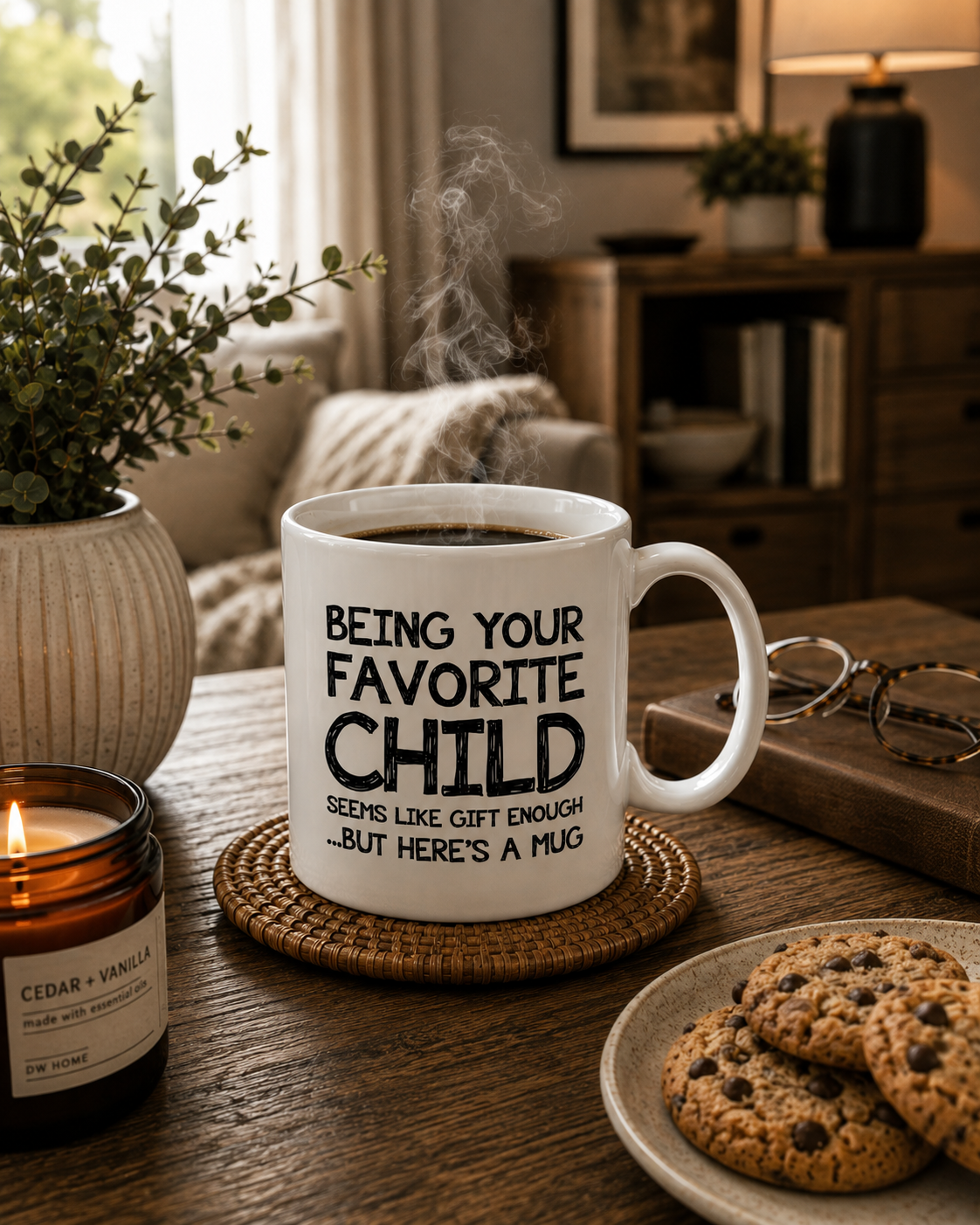 Being Your Favorite Child Seems Like Gift Enough Mug