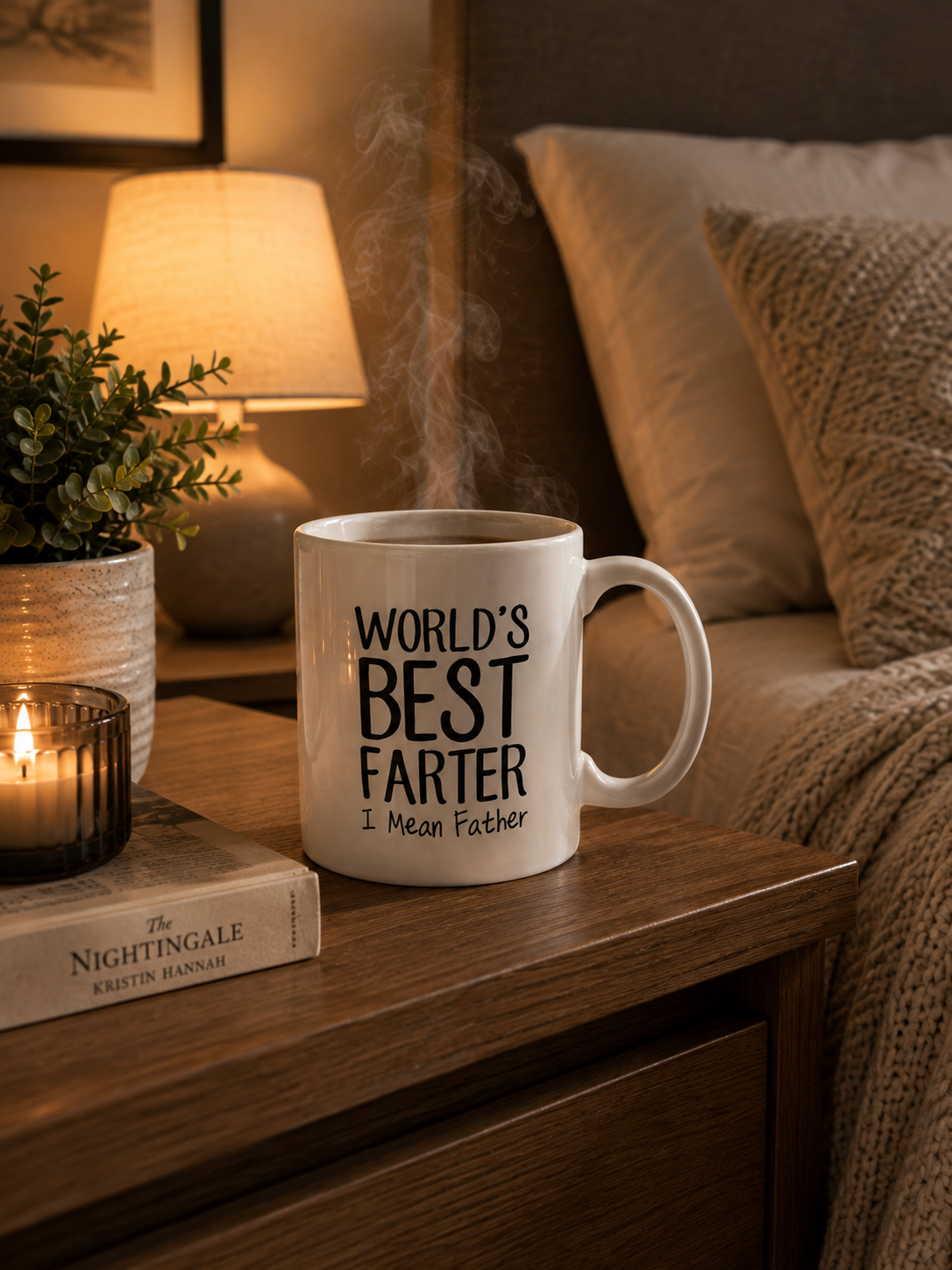World's Best Farter, I Mean Father Mug