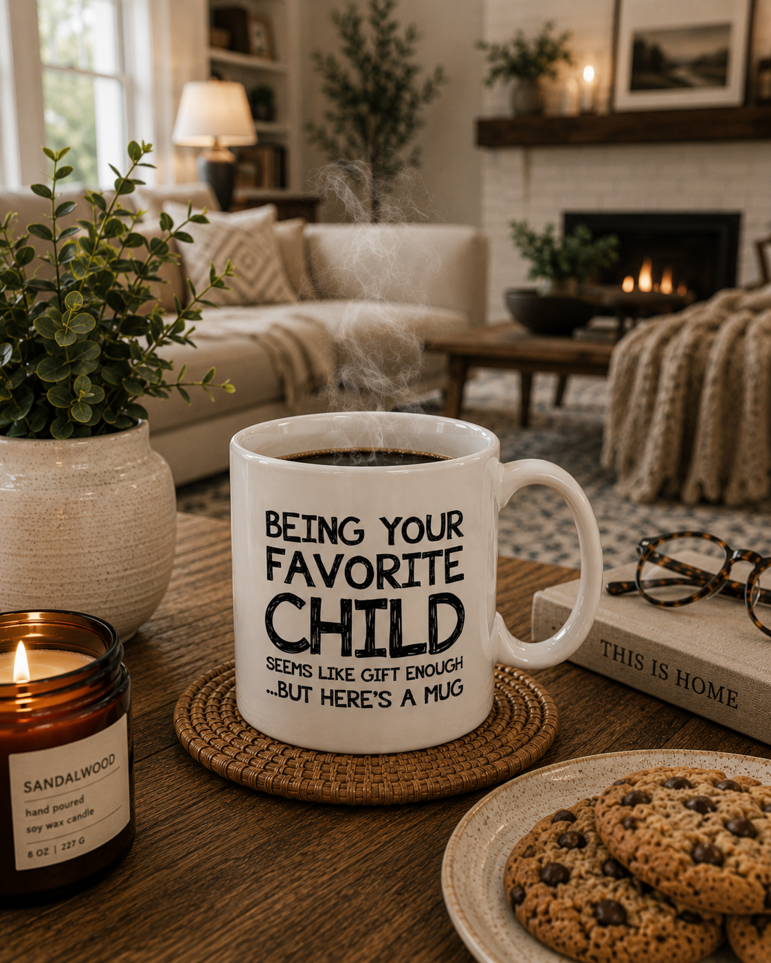 Being Your Favorite Child Seems Like Gift Enough Mug